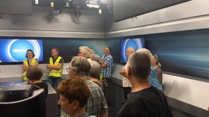 Rundgang bei den CH-Media in Aarau